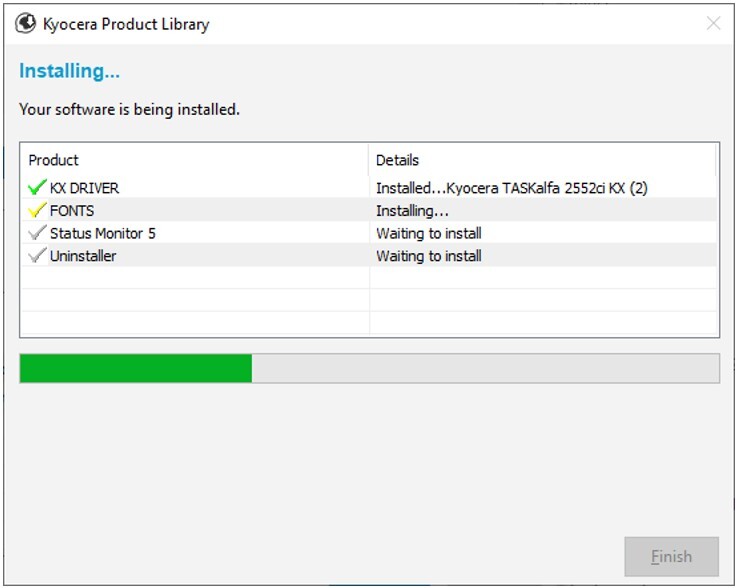 Install a Kyocera Printer Driver (Windows)