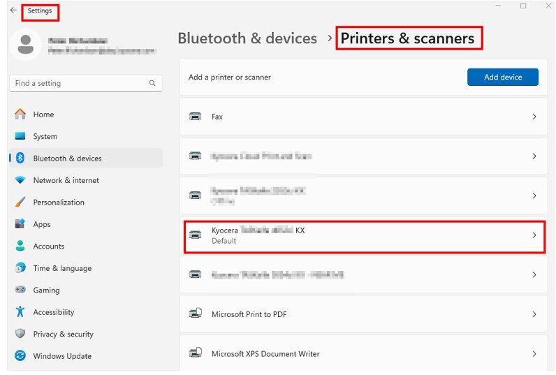 Install a Kyocera Printer Driver (Windows)