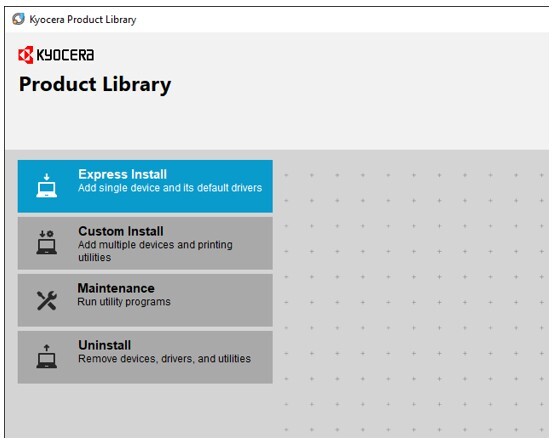 Install a Kyocera Printer Driver (Windows)