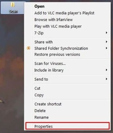 Set Up Scan to Folder on Windows