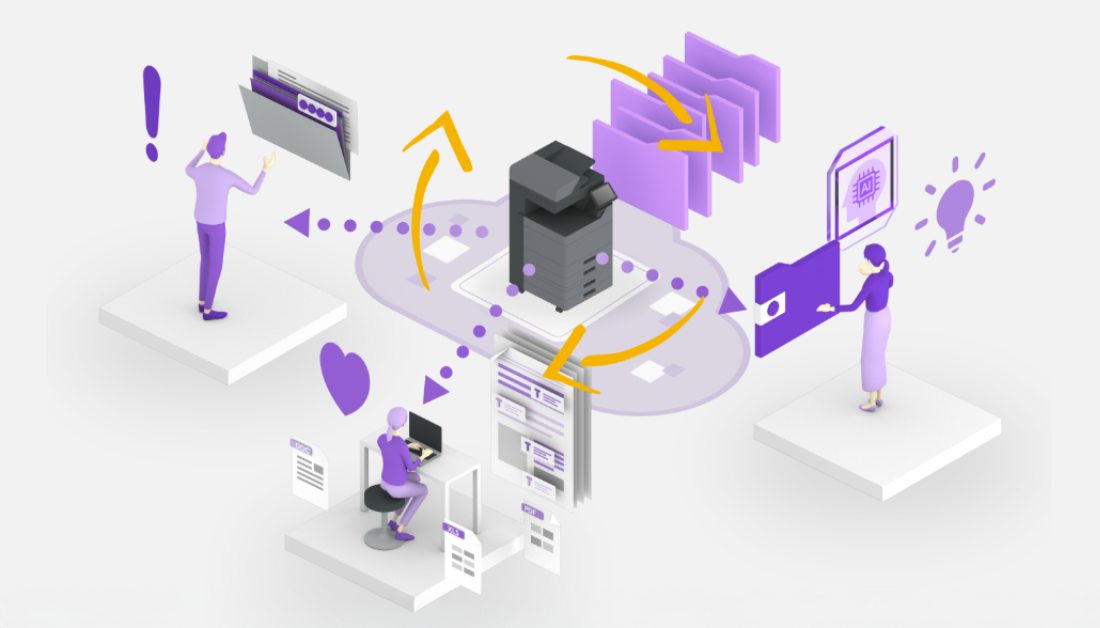 Kyocera Cloud Capture illustration