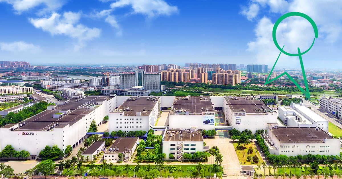 kyocera china plant