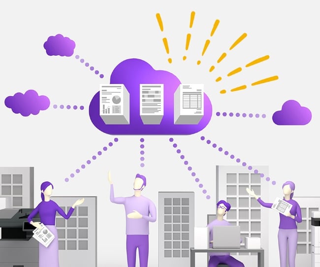 Cloud environment connected to other clouds