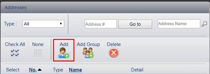 Click add