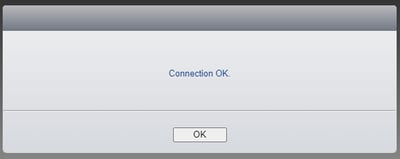 Test to confirm connection